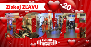 fitness centrum Kosice ASTORIA FIT&GYM Valentín baner